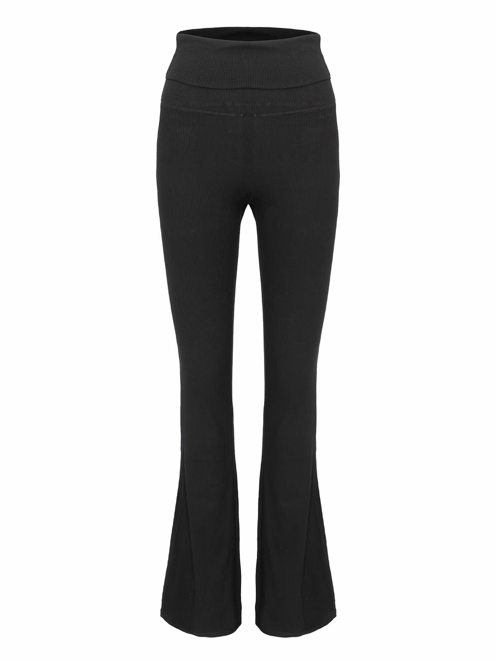 Black Ribbed Pants Set - Picture 7 of 8